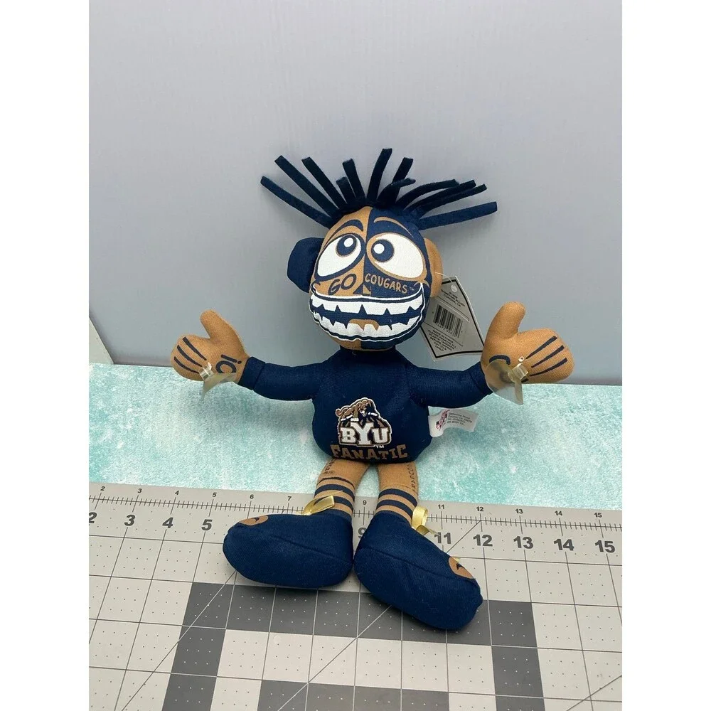 Plush BYU‎ FANATIC suction cups hands